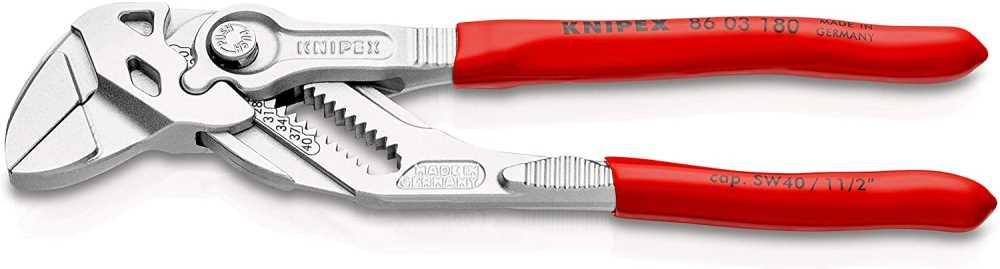 CLE A PINCE MULTIPRISE 180 MM
